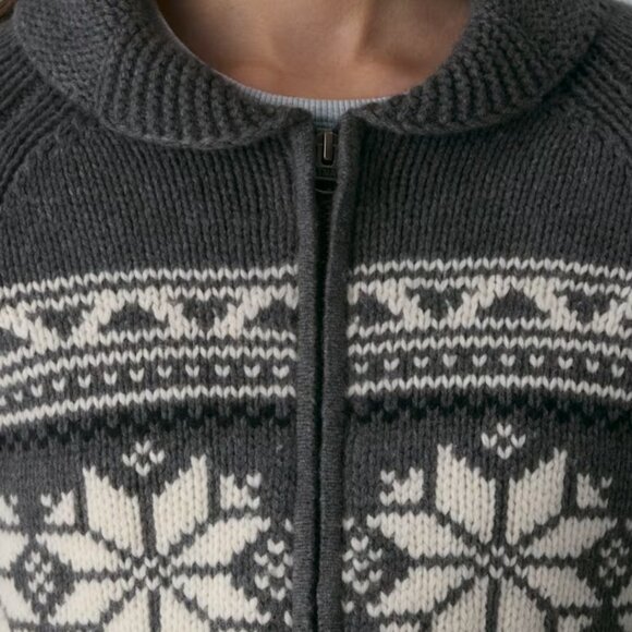 NWT Aritzia ECHO ZIP UP Heather Charcoal M - Picture 6 of 8